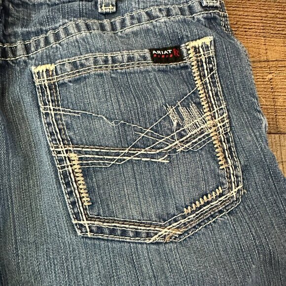 Ariat FR Low Rise M4 Boot Cut Jeans - Mens Size 34x35 - Picture 4 of 12